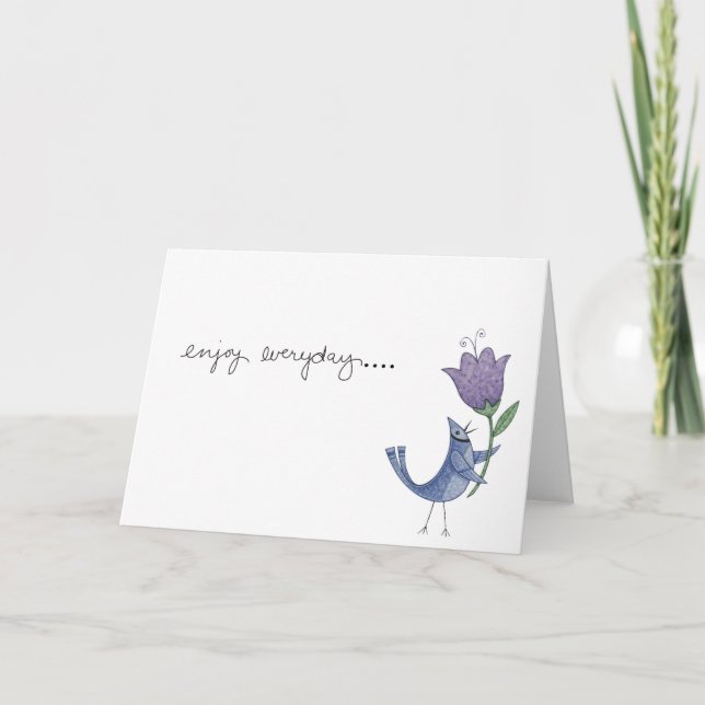 cartão de nota vazio (Frente)