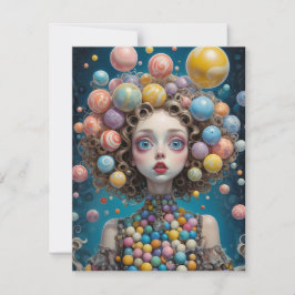 Cartão de Nota Whimsical