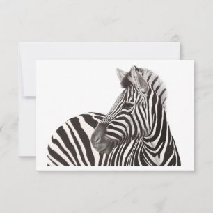 Cartão de Nota Zebra