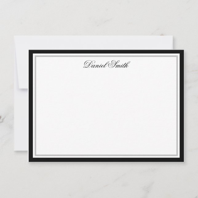 Cartão de Notas  (Frente)