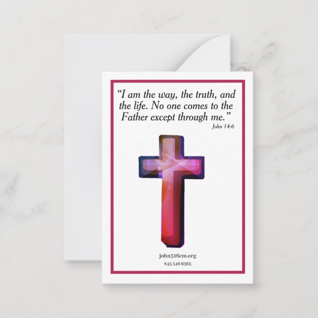 Cartão de Notas  (Frente)