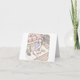 CARTÃO DE NOTAS さむくくじ
