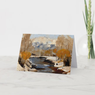 Cartão De Notas 7 x 5" Notecard, The Yampa River, Steamboat Spring