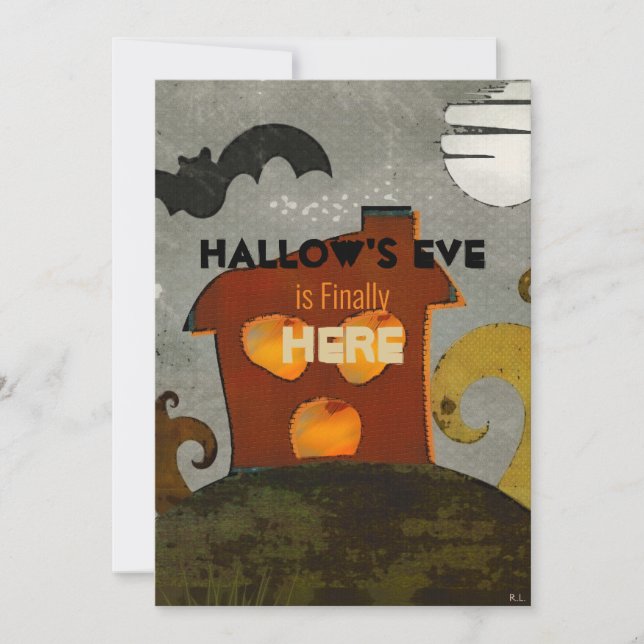 Cartão De Notas A Arte Folclórica Sísmica de Spookz (Frente)