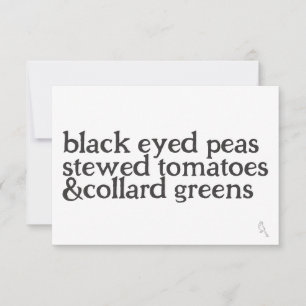 Cartão De Notas A Boa Sorte do Notecard Flat