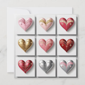 Cartão De Notas A Elegância #1 da Coleção de Coração