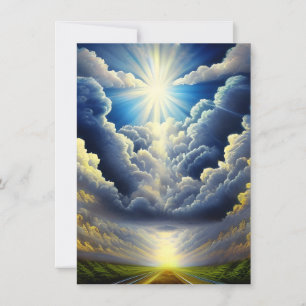 Cartão De Notas A fé é uma força poderosa que moldou o ser humano