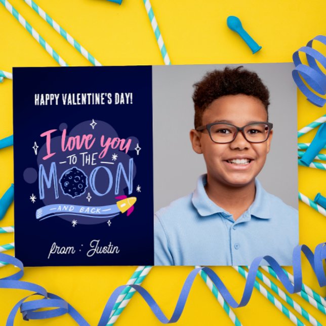 Cartão De Notas À LUA E AO Namorados DE CRIANÇAS. (Criador carregado)