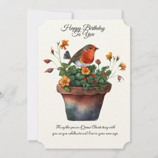 Cartão De Notas Abençoações de aniversário da Paz (John 14:27)