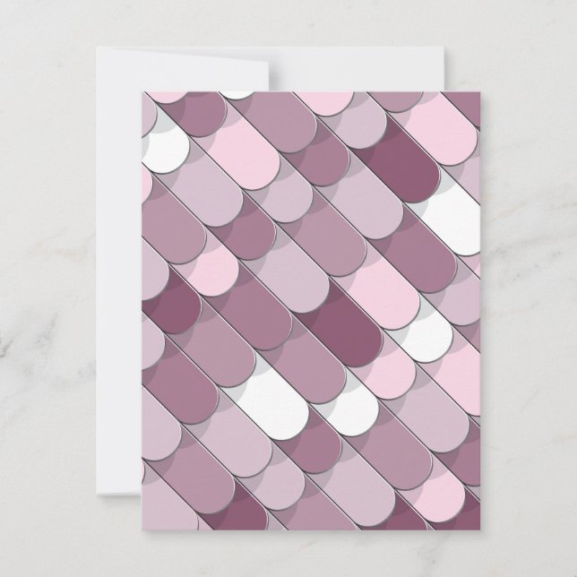 Cartão De Notas Abstrato (azulejos) 2 (Frente)