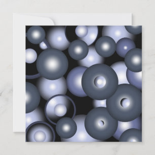 Cartão De Notas Abstrato de Arte Orbital do Círculo Concentrado Gl