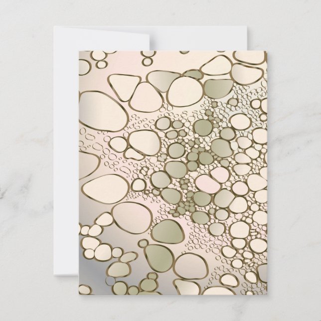 Cartão De Notas Abstrato digital work 5 (Frente)