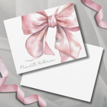 Agradecimento Personalizado Elegante Arco Rosa