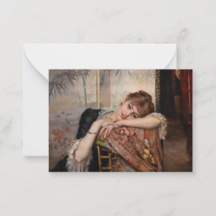 Cartão De Notas Albert Edelsense - O Parisienne / Virginie