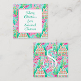 Cartão De Notas Alocutor da Casa de Pão de Natal em Palm Beach