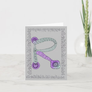 Cartão De Notas Alphabet Note Cards - Letra R
