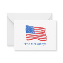 American Flag Preppy Personalizado