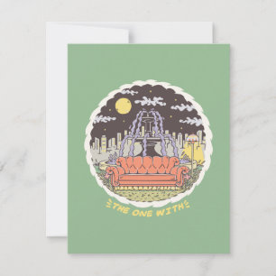 Cartão De Notas AMIGOS™   Fonte dos desenhos animados