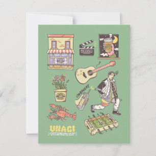 Cartão De Notas AMIGOS™   Ícones de desenho gráfico