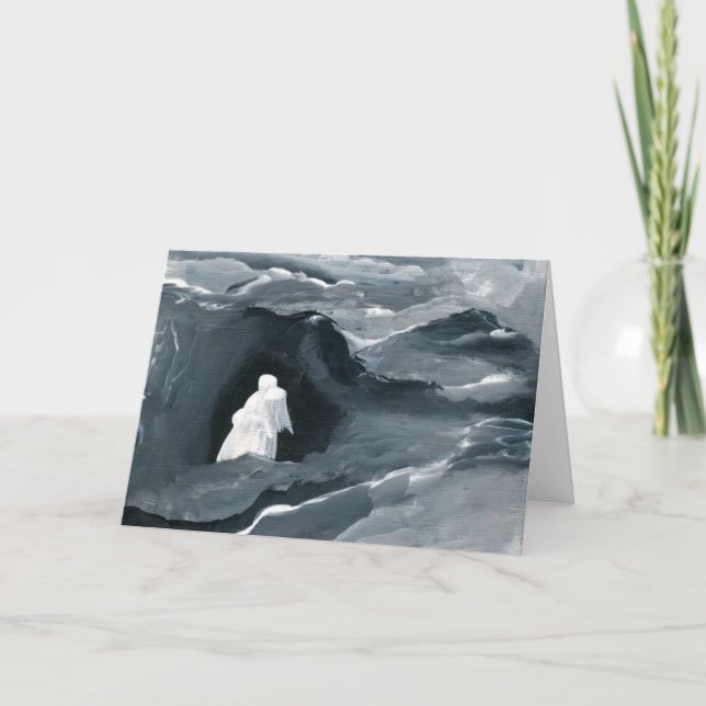 Cartão De Notas Angel Notecard por Yanesh (Frente)