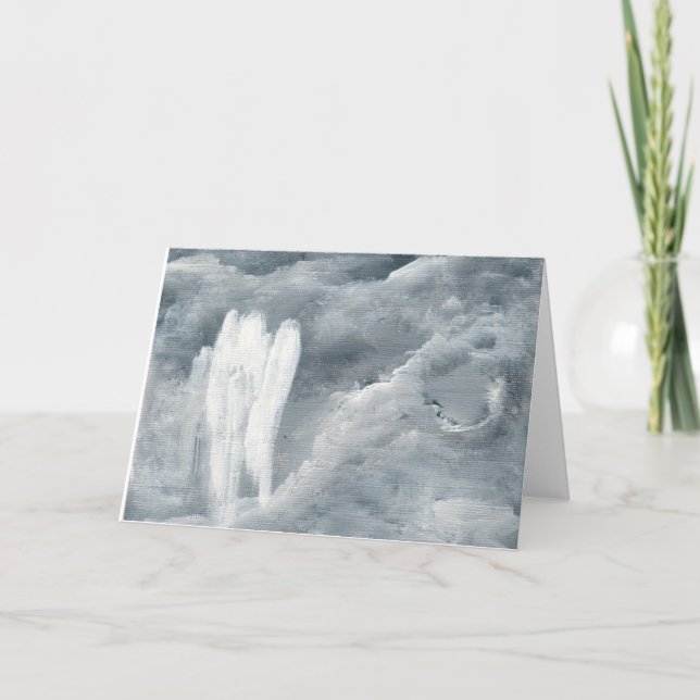 Cartão De Notas Angel Notecard por Yanesh (Frente)