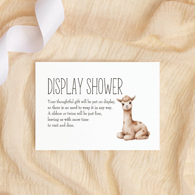 Cartão De Notas Animais da Floresta Boho Bebe Display Chá de Bebê (Criador carregado)