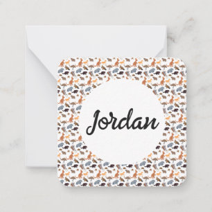 Cartão De Notas Animais da Vida Selvagem Aussie da Austrália