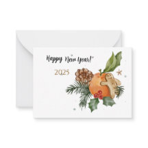 “Ano Novo Mandarin de Aquarela