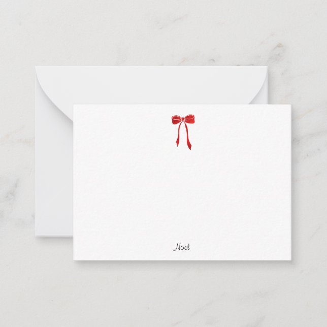 Cartão De Notas Arco de Aquarela Vermelha (Frente)