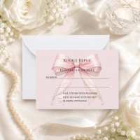 Arco rosa resposta RSVP