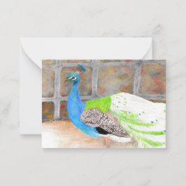 Cartão De Notas Arte original "Cocky"