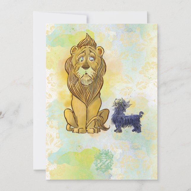 Cartão De Notas Assistente Clássico das Placas de Nota de Oz 1 de  (Frente)