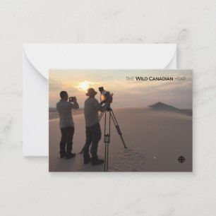 Cartão De Notas Athabasca Sand Dunes