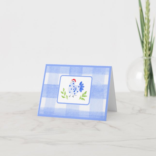 Cartão De Notas Azul Borda Azul Borda Azul Cheque (Frente)