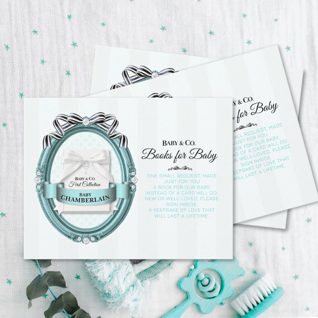 Cartão De Notas Baby & Co. Books For Baby Card (Criador carregado)