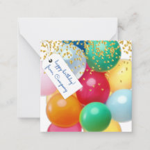 Balões personalizados confetti anos de alta defini