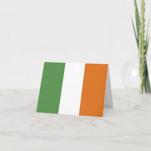 Cartão De Notas Bandeira da Irlanda