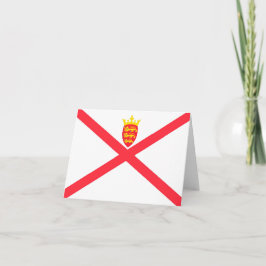 Cartão De Notas Bandeira de Jersey