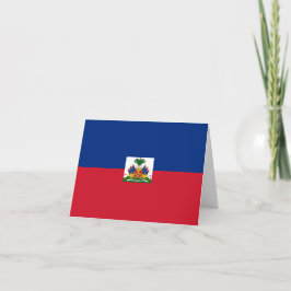 Cartão De Notas Bandeira do Haiti