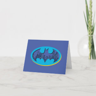 Cartão De Notas Batman   Símbolo da cidade de Arkham