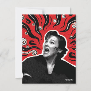 Cartão De Notas Beetlejuice Delia Deetz