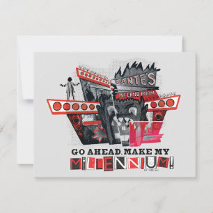 Cartão De Notas Beetlesumo   Avançar Para Fazer Meu Milênio