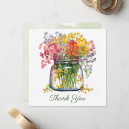 Cartão De Notas Belo Buquê de Flores