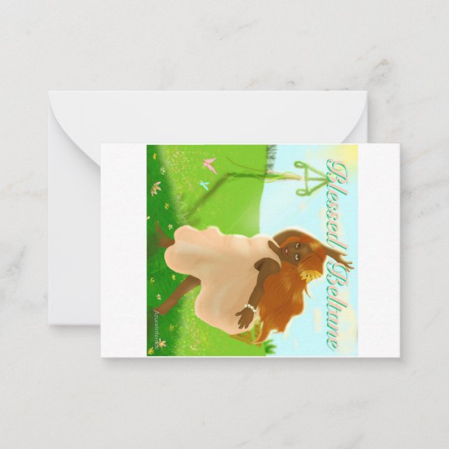 Cartão De Notas Beltane (Frente)