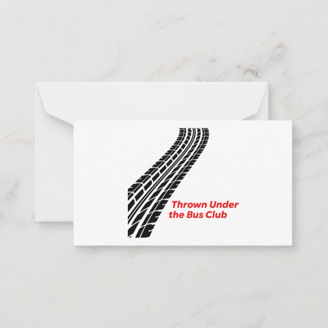 Cartão De Notas Bem-vindo ao lançamento do Bus Club Card (Frente)