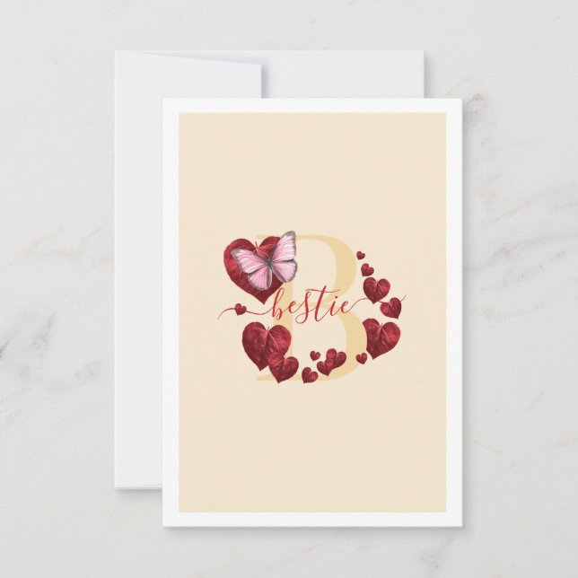 Cartão De Notas Bestie (Frente)