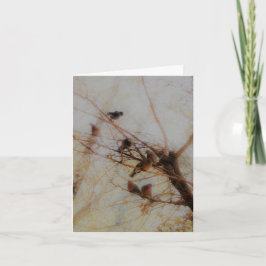 Cartão De Notas Birds On Branches Folded Note Card