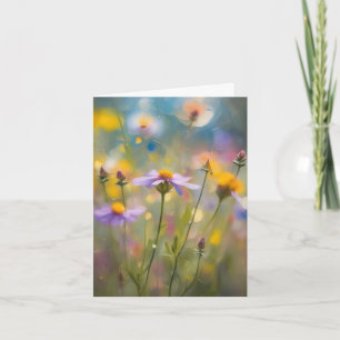 Cartão De Notas Birthday Whimsy Wilflower