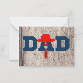 Cartão De Notas Blue best grandpa ever the times