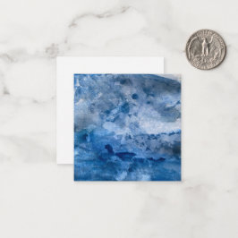 Cartão De Notas Blue Wave Card